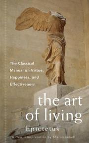 Cover of: The art of living by Epictetus, Epictetus