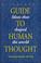 Cover of: Bloomsbury Guide to Human Thought