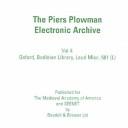 Cover of: The Piers Plowman Electronic Archive: 4. Oxford, Bodleian Library MS Laud misc. 581 (SC 987) on CD-Rom (individual use) (SEENET)