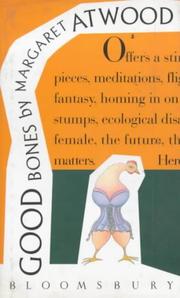 Cover of: Good Bones Edition Uk by Margaret Atwood