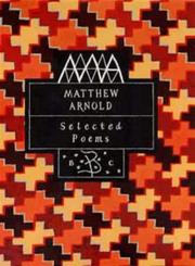 Cover of: Mathew Arnold Selected Poems (Bloomsbury Poetry Classics)