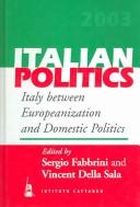 Cover of: Italian Politics by 