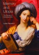 Cover of: Memory And Utopia by Luisa Passerini