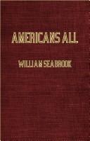 Cover of: Americans All: A Human Study of America's Citizens From Europe