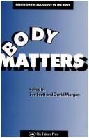 Cover of: Body Matters: Essays On The Sociology Of The Body