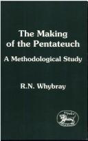 Cover of: The Making of the Pentateuch by Roger Norman Whybray