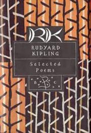 Cover of: Selected Poems (Bloomsbury Poetry Classics) by Rudyard Kipling