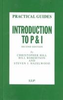 Cover of: Introduction to P & I by Christopher Julius Starforth Hill