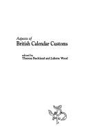 Cover of: Aspects of British Calendar Customs (Mistletoe) | 