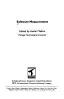 Cover of: Software Measurement by Austin Melton, Austin Melton