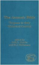 Cover of: The Aramaic Bible: Targums in their historical context