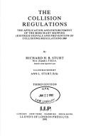 The collision regulations by R. H. B. Sturt