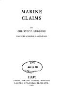 Cover of: Marine claims