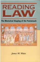 Cover of: Reading Law: The Rhetorical Shaping of the Pentateuch (Biblical Seminar)