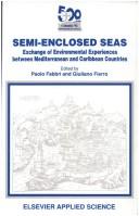 Cover of: Semi-enclosed seas: exchange of environmental experiences between Mediterranean and Caribbean countries