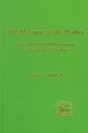 Cover of: The message of the psalter: an eschatological programme in the books of Psalms