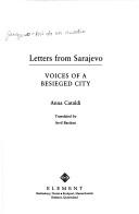Letters from Sarajevo by Anna Cataldi, Avril Bardoni
