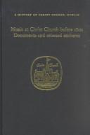 Cover of: Music at Christ Church before 1800: documents and selected anthems