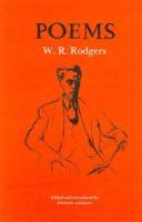 Cover of: Poems by W. R. Rodgers