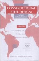 Cover of: Constructional steel design: world developments