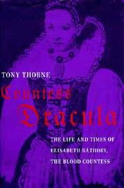 Cover of: Countess Dracula by Tony Thorne