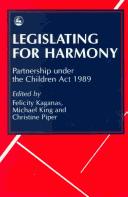 Cover of: Legislating for Harmony: Partnership Under the Children Act 1989