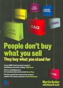Cover of: People Don't Buy What You Sell
