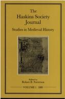 Cover of: The Haskins Society journal: Studies in medieval history.