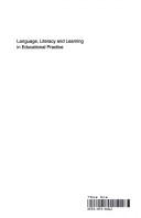 Cover of: Language, literacy, and learning in educational practice: a reader