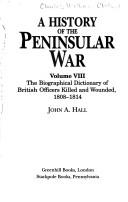Cover of: A history of the Peninsular War by Charles William Chadwick Oman