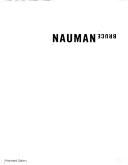 Cover of: Nauman Bruce
