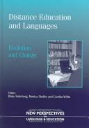 Cover of: Distance education and languages: evolution and change