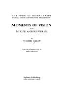 Cover of: Moments of Vision by Thomas Hardy