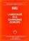 Cover of: Language in a Changing Europe