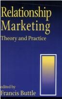 Cover of: Relationship marketing: theory and practice