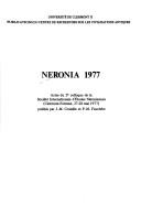 Cover of: Neronia 1977: actes du 2e Colloque de la Société internationale d'études néroniennes, Clermont-Ferrand, 27-28 mai 1977