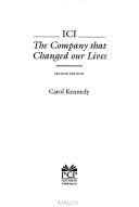 Cover of: ICI: the company that changed our lives