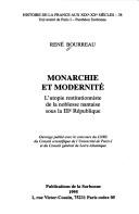 Cover of: Monarchie et modernite by Rene Bourreau