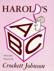 Cover of: Harold's A B C by Crockett Johnson