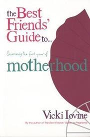 Cover of: Best Friends' Guide to Surviving the First Year of Motherhood (Best Friends) by Vicki Iovine