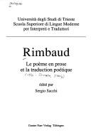 Cover of: Rimbaud by 