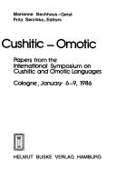 Cover of: Cushitic-Omotic by 