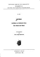 Cover of: Lekturen: Aufsatze zu Umberto Ecos "Der Name der Rose" (Goppinger Arbeiten zur Germanistik)