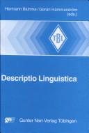 Cover of: Descriptio Linguistica (Tubinger Beitrage Zur Linguistik 293)