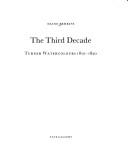 Cover of: Turner: the Third Decade by Diane Perkins