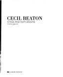 Cover of: Cecil Beaton: Stage and Film Designs (Art and Design Profiles)