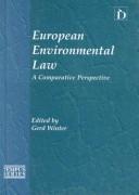 Cover of: European environmental law: a comparative perspective