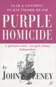 Cover of: Purple Homicide