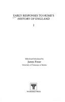 Cover of: Early Responses to Hume's History of England (Thoemmes Press - Early Responses to Hume)