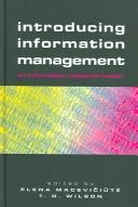 Cover of: Introducing Information Management by 